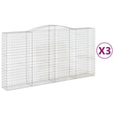 Vidaxl Schans Cesti 3 a volta 400x50x200 220 cm