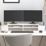 VidaXL Monitor standard 100x27.5x15 cm Solid pine