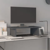 VidaXL monitor standard 50x27x15 cm Solid pine Gray