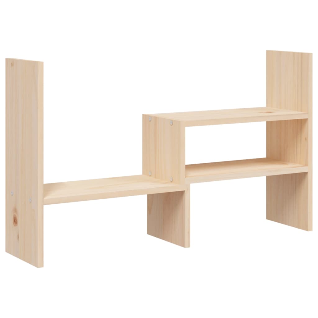 Support de moniteur Vidaxl (39-72) Pine solide x17x43 cm