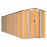 SHED JARDINE VIDAXL 192X772X223 CM GALVANISÉ ACI