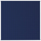 Vidaxl schwache Decke 200x200 cm 13 kg Stoff blau