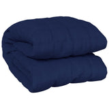 VidaXL Weakage blanket 235x290 cm 11 kg of fabric blue