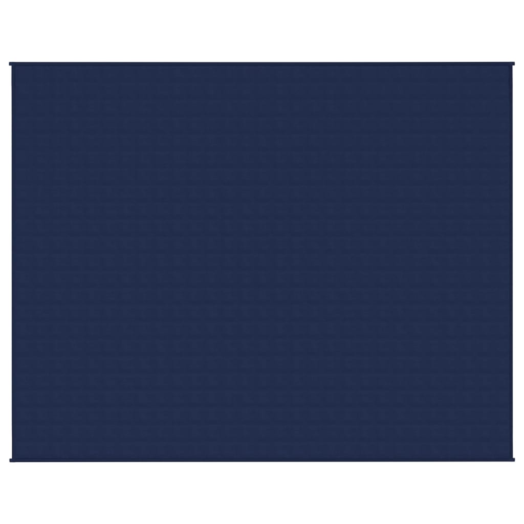 VidaXL Weakage blanket 235x290 cm 11 kg of fabric blue