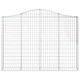 Vidaxl Schanskorf Vaulted 200x30x140 160 cm ocynkowane żelazo