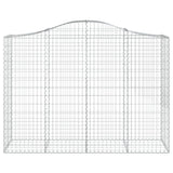 Vidaxl Schanskorf Vaulted 200x50x140 160 cm ocynkowane żelazo