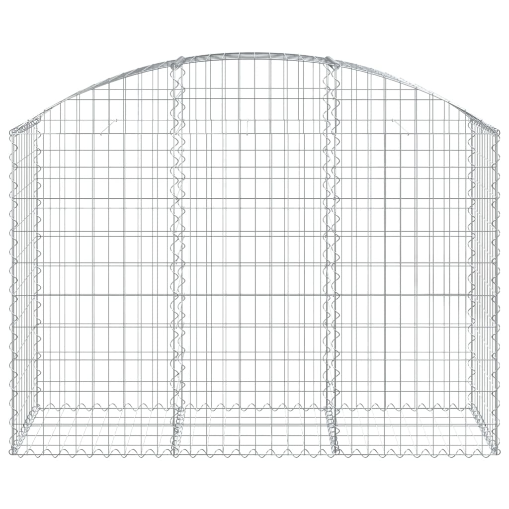 VIDAXL SCHANSKORF 150 x 50 x 100 120 cm verzinktes Eisen