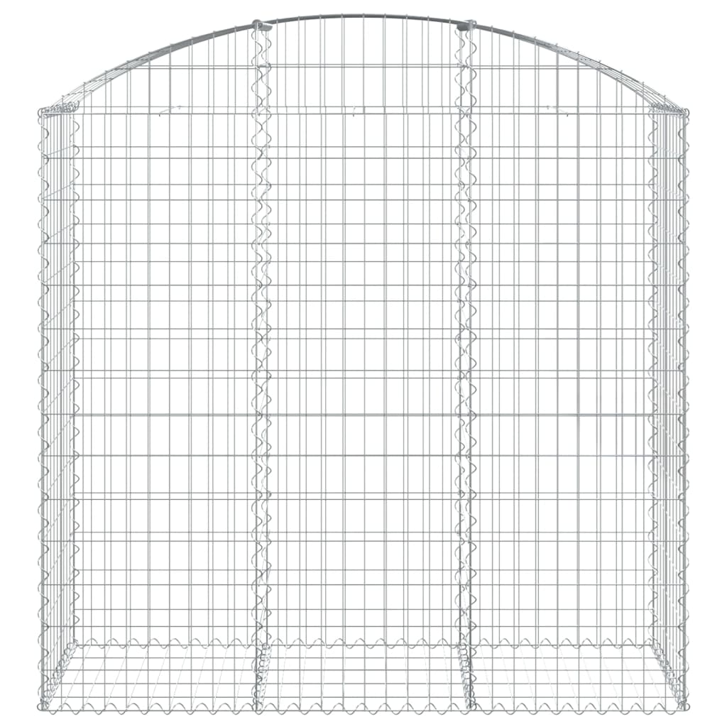 VIDAXL SCHANSKORF 150 x 50 x 140 160 cm verzinktes Eisen