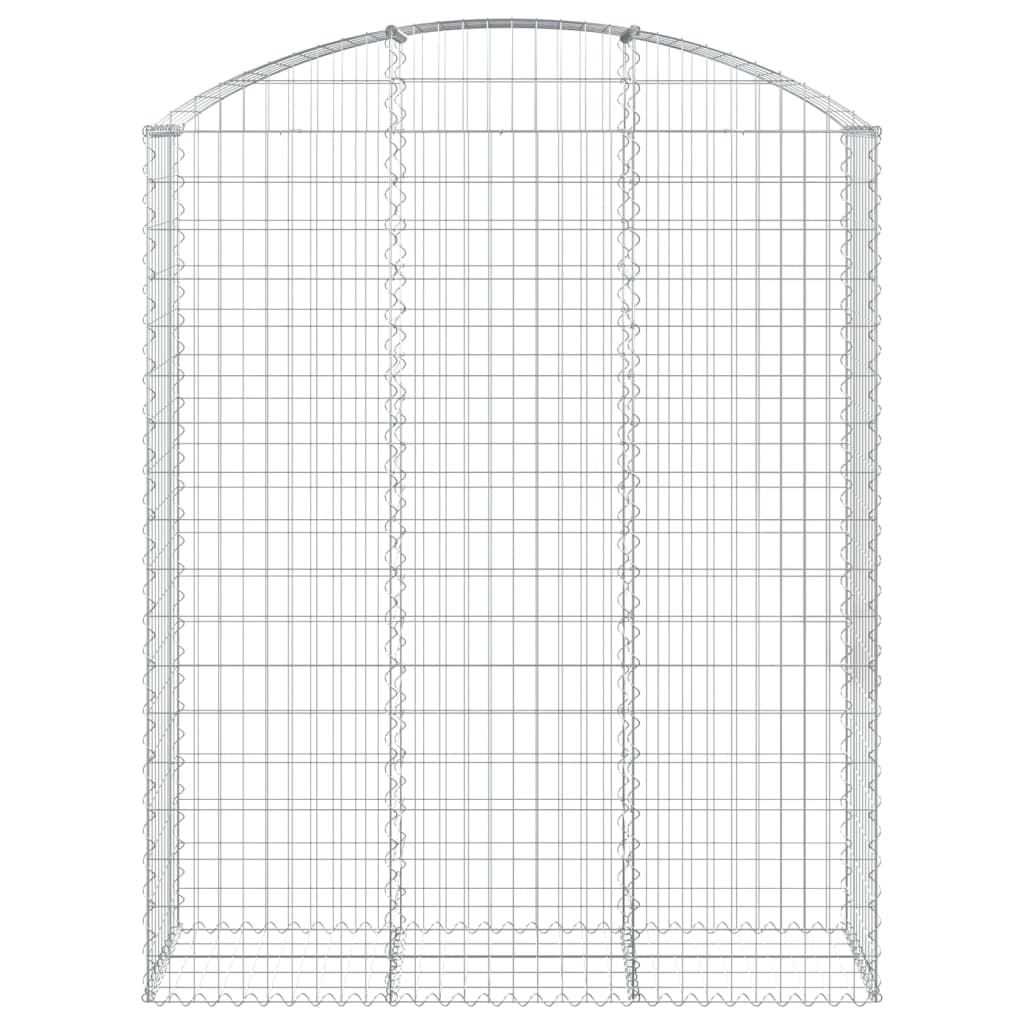 Vidaxl Schanskorf Vaulté 150x50x180 200 cm fer galvanisé