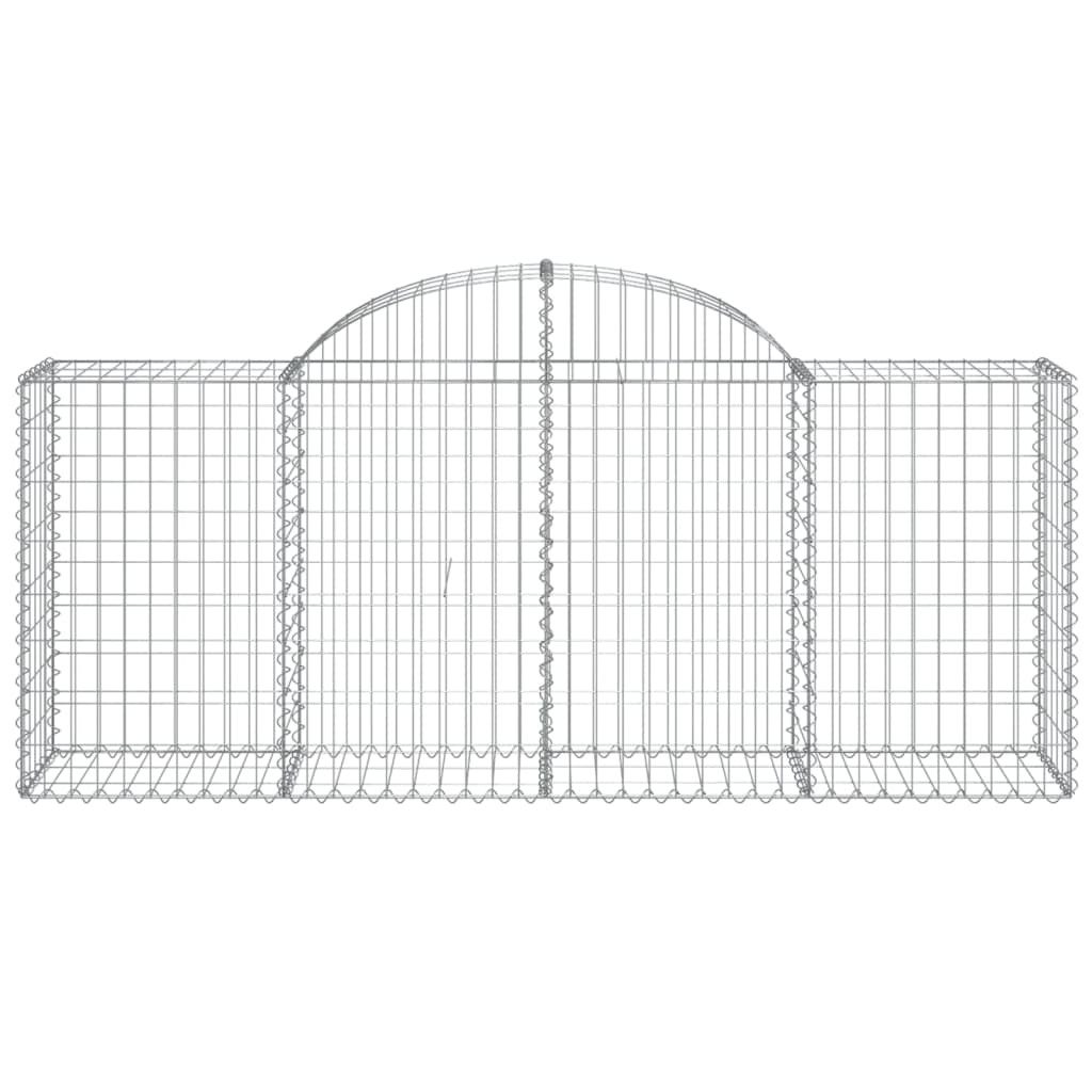 Vidaxl Schanskorf Vaulted 200x50x80 100 cm ocynkowane żelazo