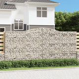 Vidaxl Schanskorf Gewölbe 400x50x180 200 cm verzinktes Eisen