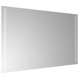 Miroir de salle de bain Vidaxl LED 50x80 cm