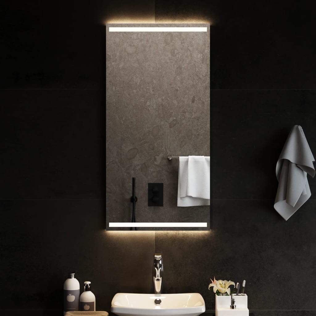 Vidaxl Mirror de baño LED 50x100 cm