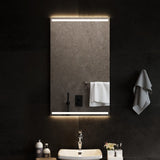 Miroir de salle de bain Vidaxl LED 60x100 cm