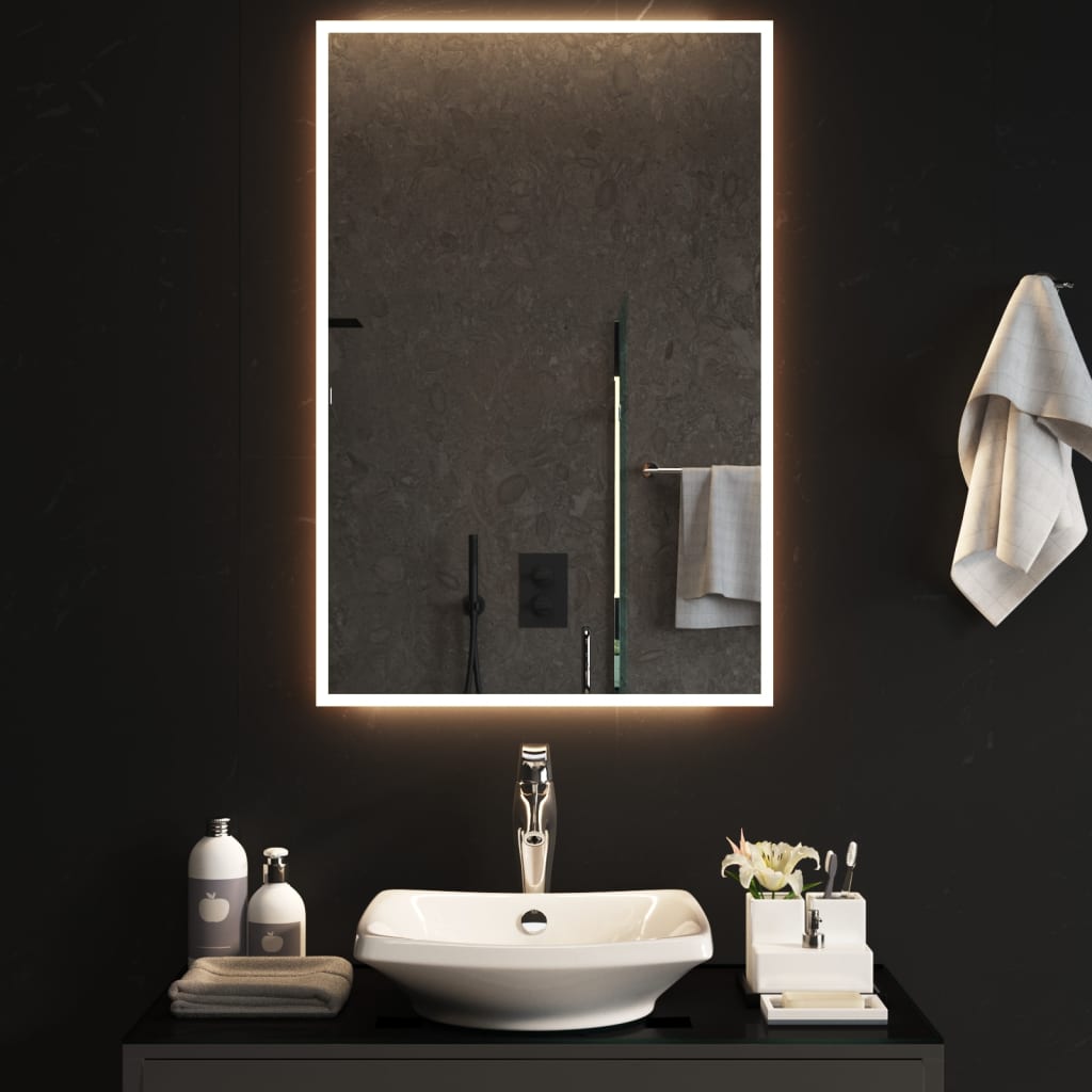 Vidaxl Bathroom Mirror LED 60x90 cm