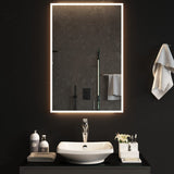 Vidaxl Bathroom Mirror LED 60x90 cm