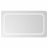 Miroir de salle de bain Vidaxl LED 40x60 cm