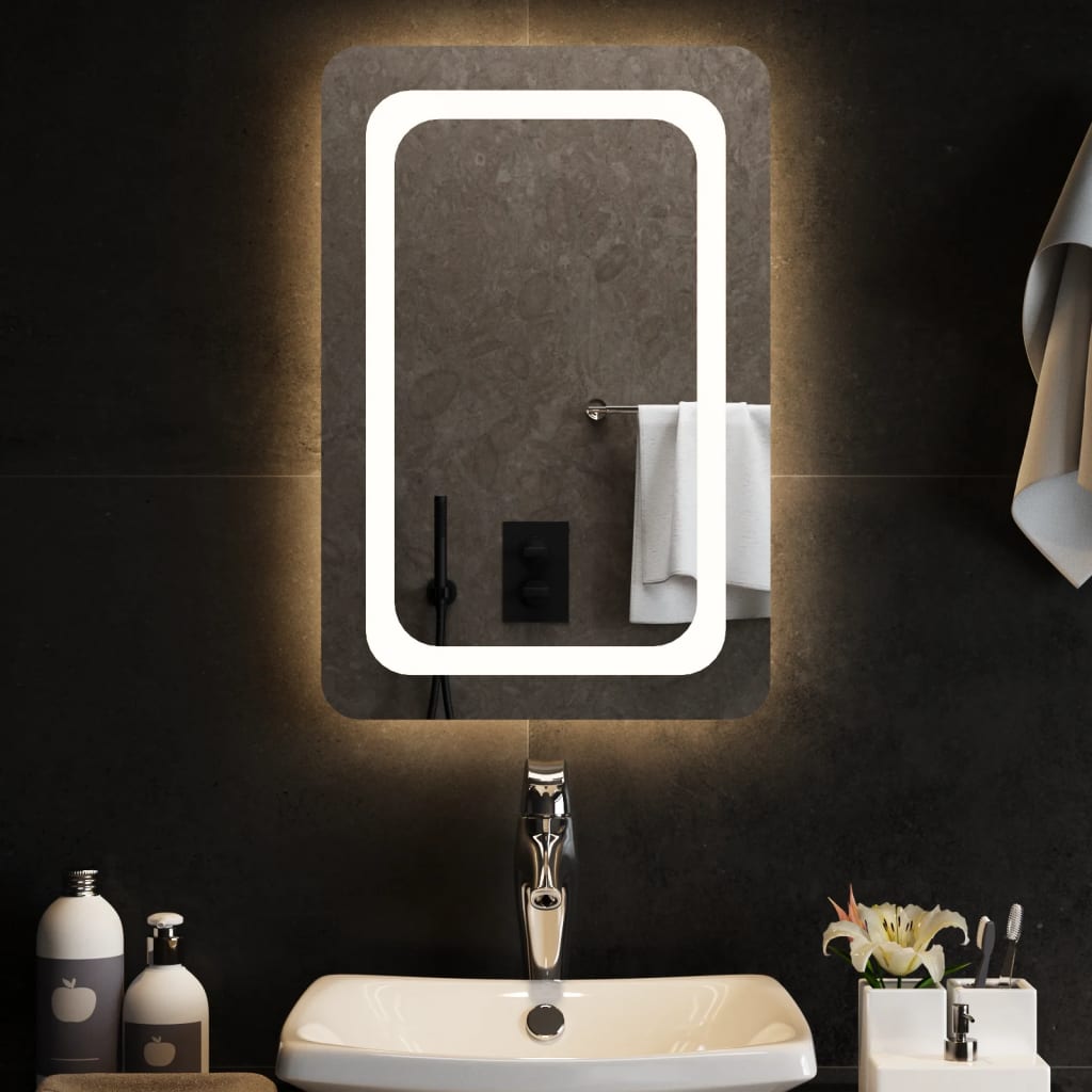 Vidaxl Bathroom Mirror LED 40x60 cm