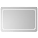 Miroir de salle de bain Vidaxl LED 60x90 cm