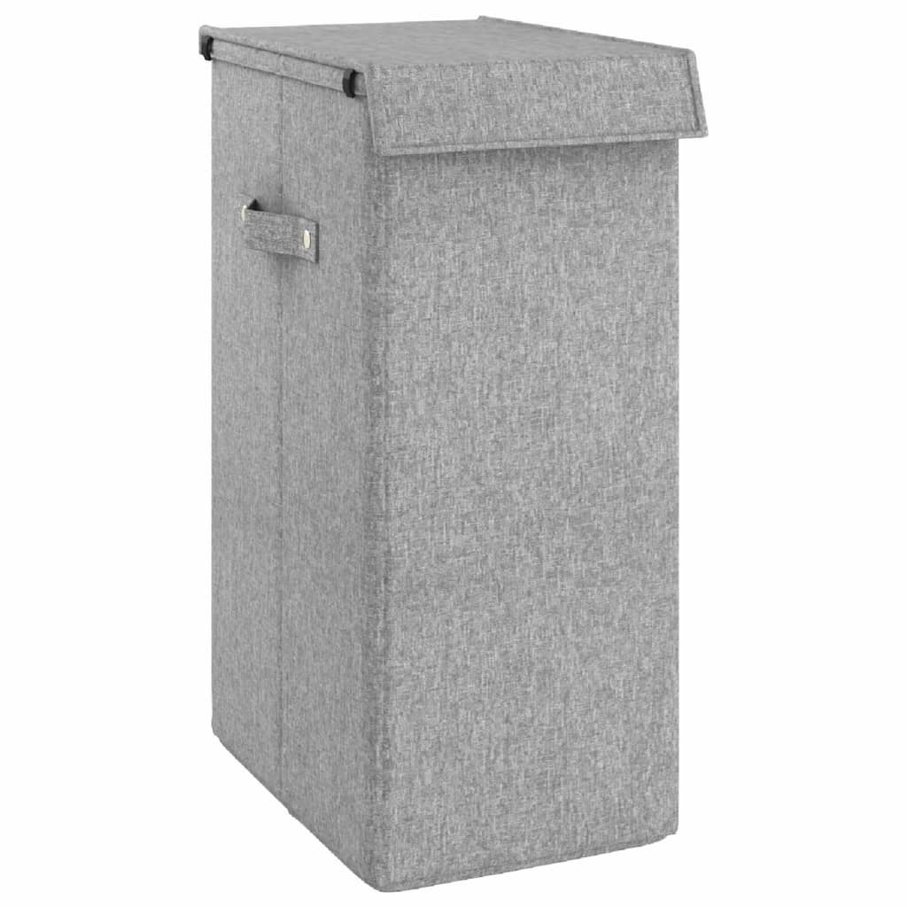 Vidaxl Wäschmaschück kollapsablesbar 26x34.5x59.5 cm Linnen Grey