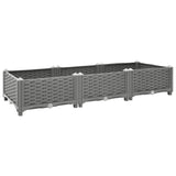 Vidaxl Planter hevet 120x40x23 cm polypropen