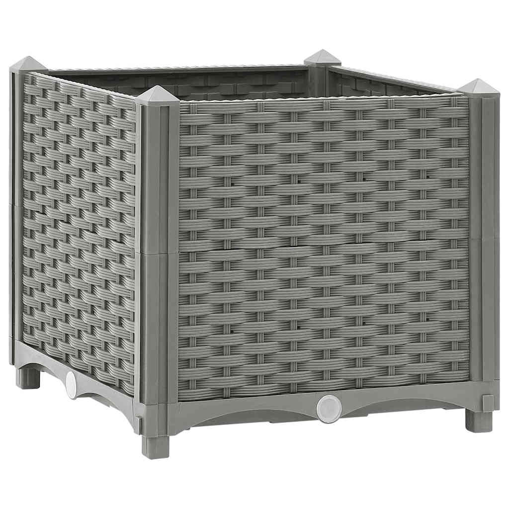 Vidaxl Raised Planter 40x40x38 cm Polypropylene