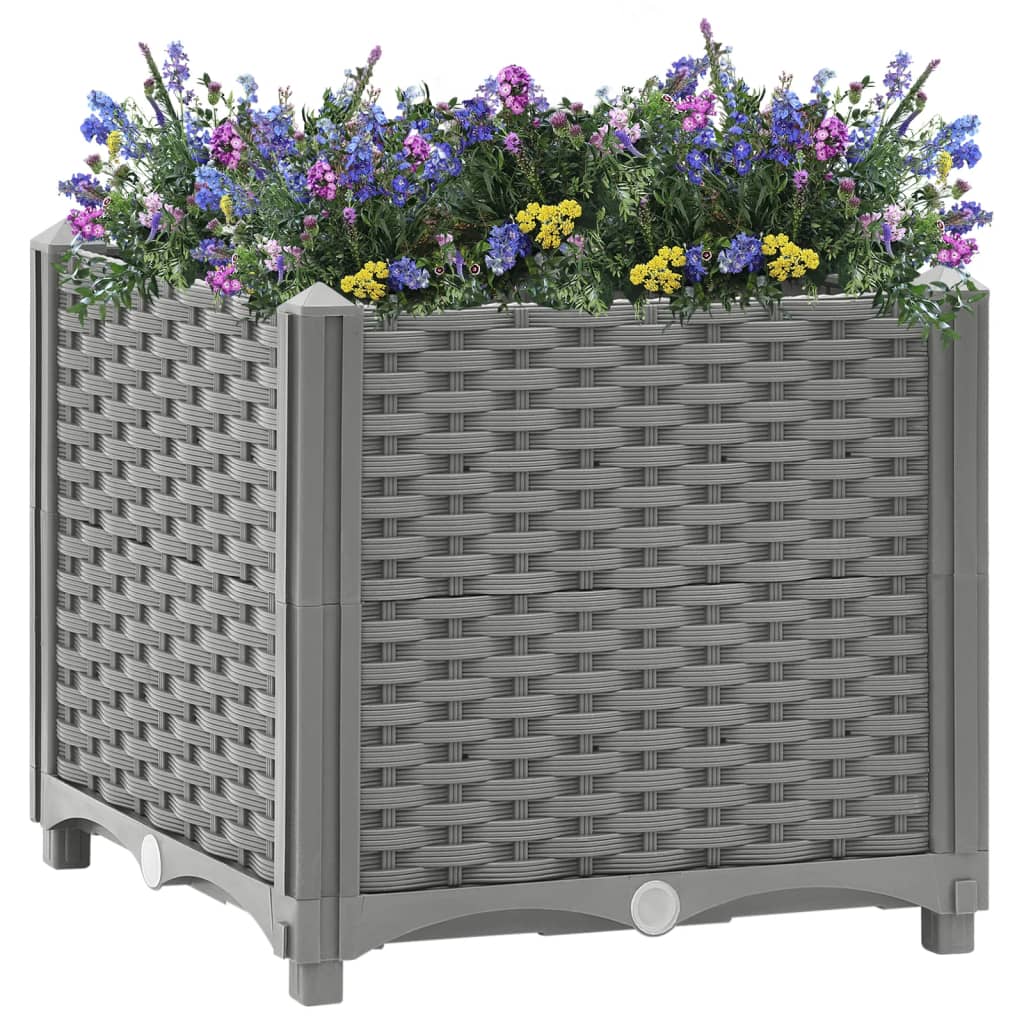 Vidaxl Planter hevet 40x40x38 cm polypropen