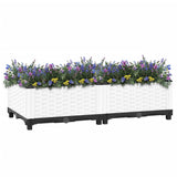 Vidaxl Planter hevet 80x40x23 cm polypropen