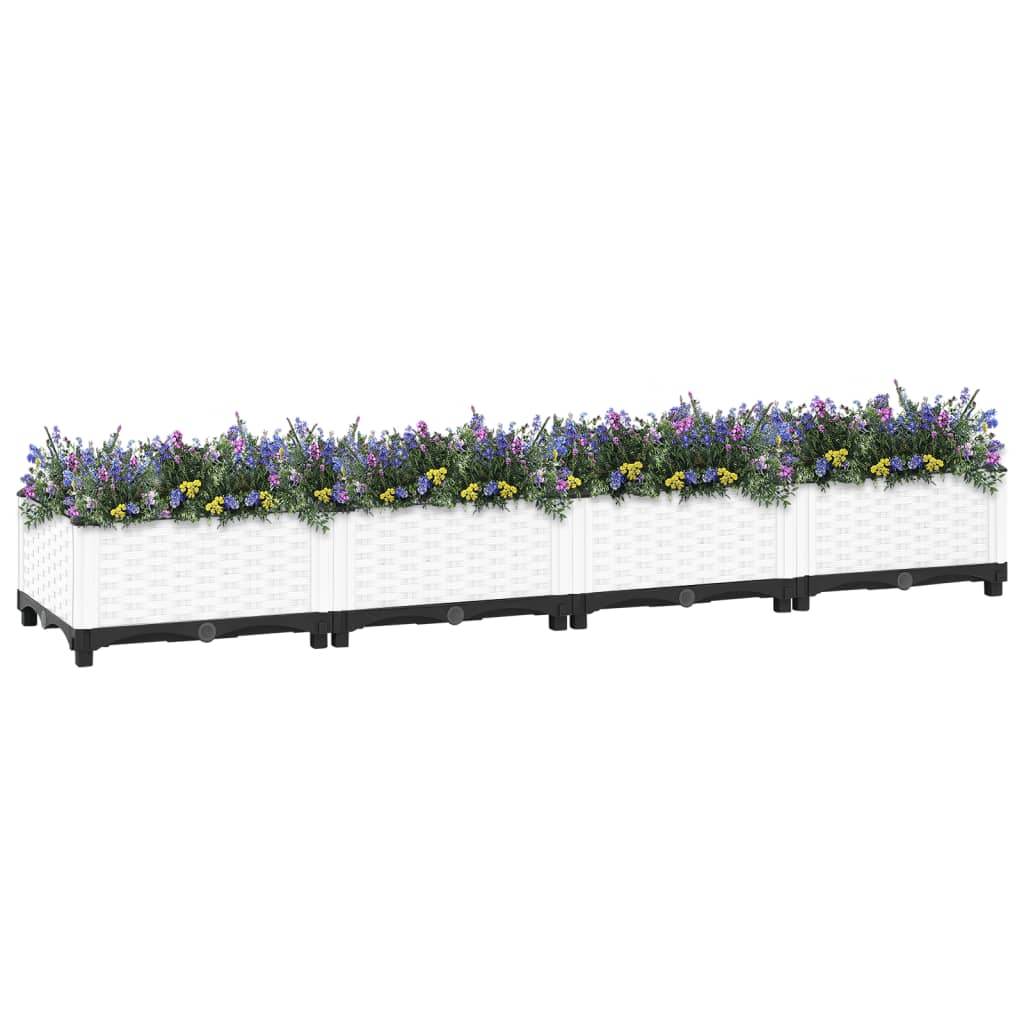 Vidaxl Planter hevet 160x40x23 cm polypropen