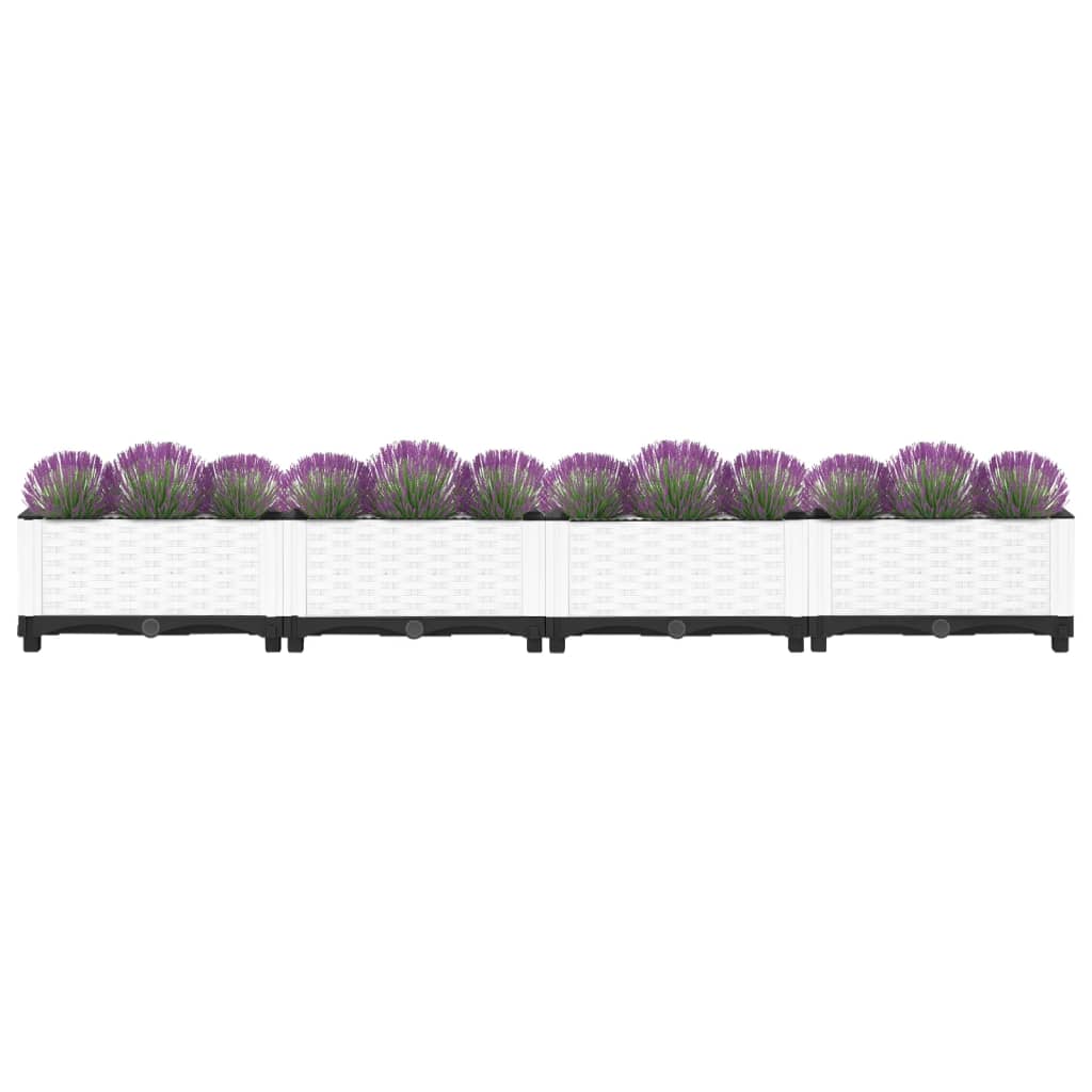 Vidaxl Planter hevet 160x40x23 cm polypropen