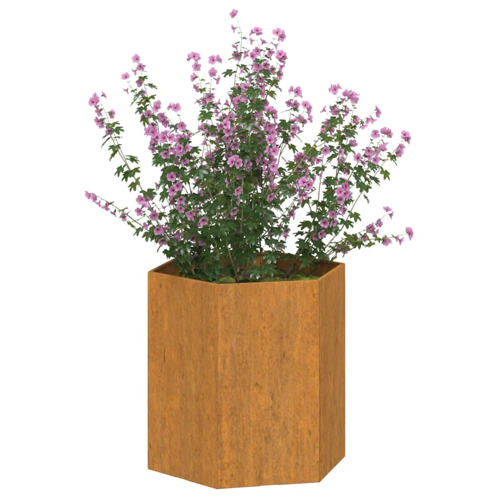 Vidaxl Planning Box Rusty 40x40x45 cm Corten Steel