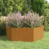 Vidaxl Plannet Rusty 138x120x45 cm Cortenstaal