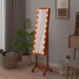 Vidaxl Mirror separado con LED 34x37x146 cm