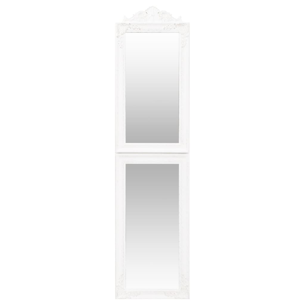 Vidaxl Mirror fristående 40x160 cm vit