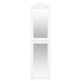 Vidaxl Mirror fristående 40x160 cm vit