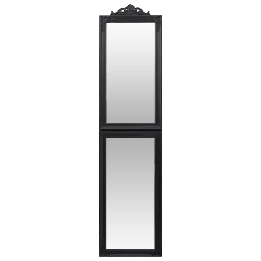 Vidaxl Mirror separado 40x160 cm negro