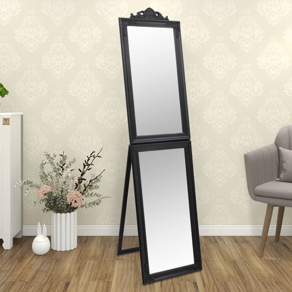 Vidaxl Mirror separado 40x160 cm negro