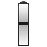 Vidaxl Mirror frittliggende 45x180 cm svart