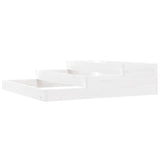 Vidaxl Planning Box 107x107x27 CM Solid Pine White