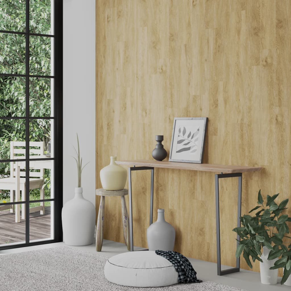 Pannelli a parete Vidaxl Look in legno 2,06 m² PVC marrone