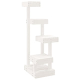 Vidaxl Cat Furniture 45.5x49x103 cm Pino solido bianco