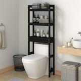 Rack per toilette Vidaxl 63x26x171 cm pino di pino solido