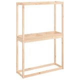 Rack de pneus Vidaxl 120x40x180 cm Pine solide