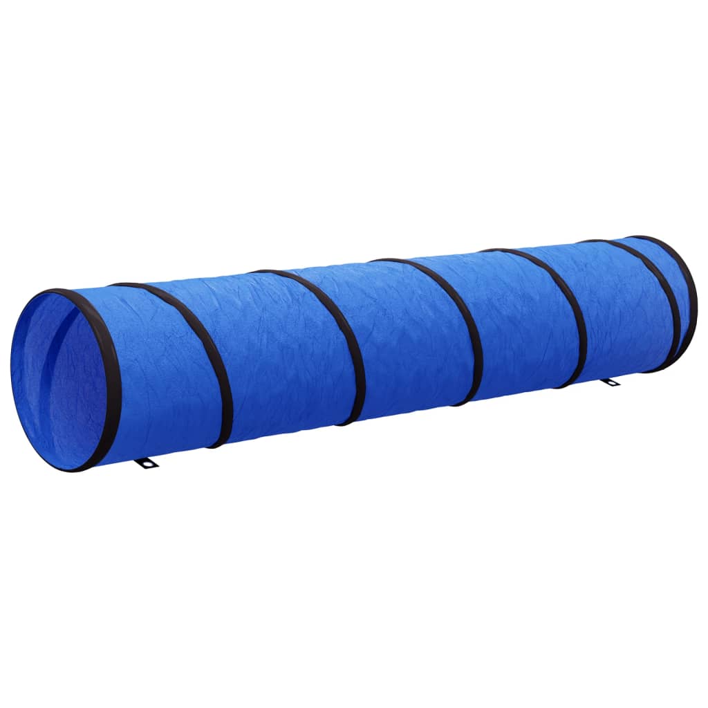 Tunnel de chien vidaxl Ø 40 x 200 cm en polyester bleu