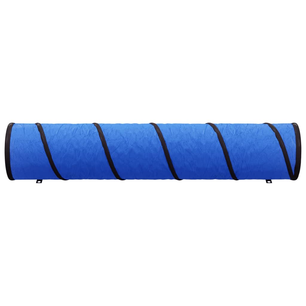 Tunnel de chien vidaxl Ø 40 x 200 cm en polyester bleu