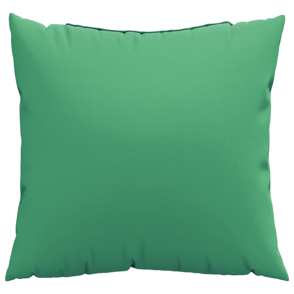 Coussins de canapé vidaxl 4 ST 40x40 cm tissu vert