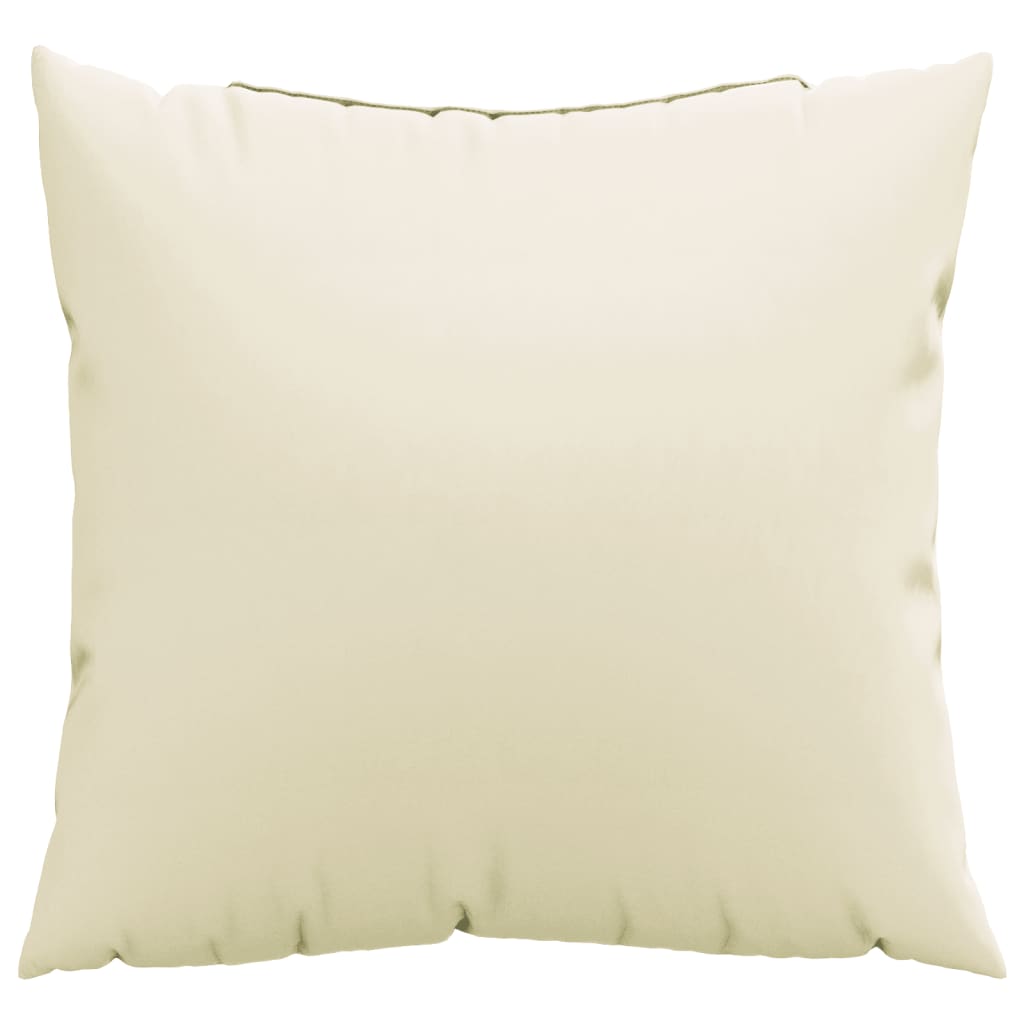 Vidaxl Bank Cushions 4 St 50x50 cm Fabric Cream -colored