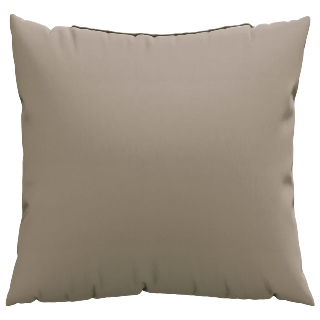 Cuscini di divano vidaxl 4 pezzi 60x60 cm tessuto taupe