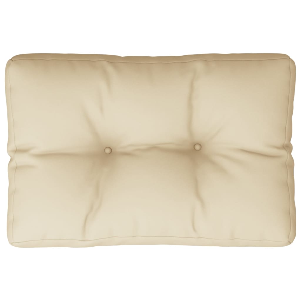 Coussin de palette vidaxl 60x40x12 cm