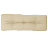 Vidaxl Palle Pushion 120x40x12 cm stof beige